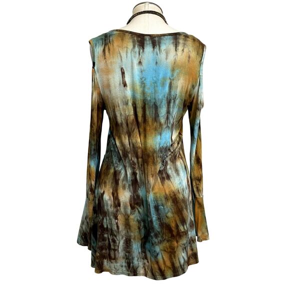 Vintage R. Rouge USA Fairy Hippie Boho Long Sleeve Long Sleeve Top - Picture 10 of 13